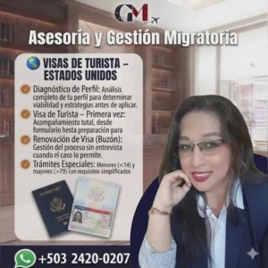 Visa de Turismo Estados Unidos ✈️ Asesoría Migratoria
