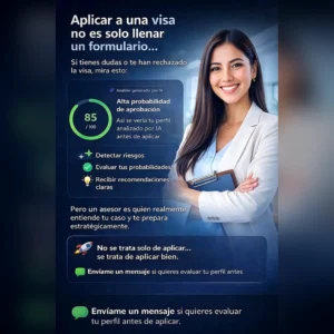 Rechazo de Visa 📑 Estrategia de consultoría migratoria